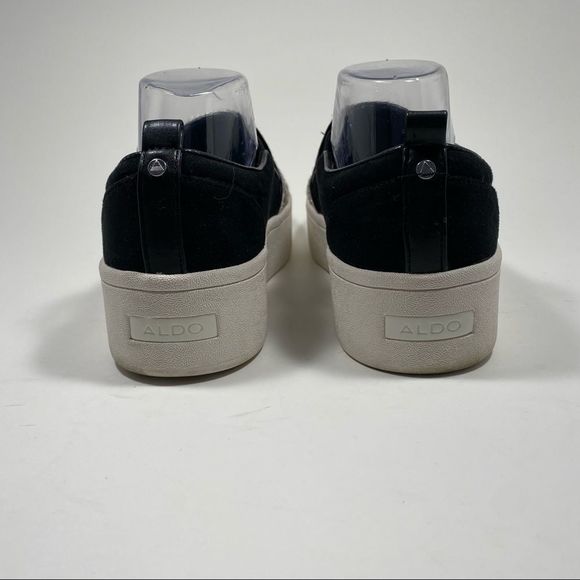 ALDO Alarka White-Black Zerbra Print Women's
Platform Sneakers Sz 9 - Picture 3 of 10